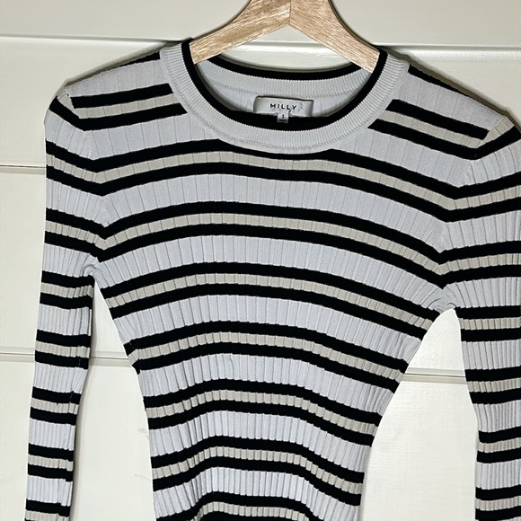 MILLY OF NEW YORK Ribbed sweater Size S - Picture 3 of 7